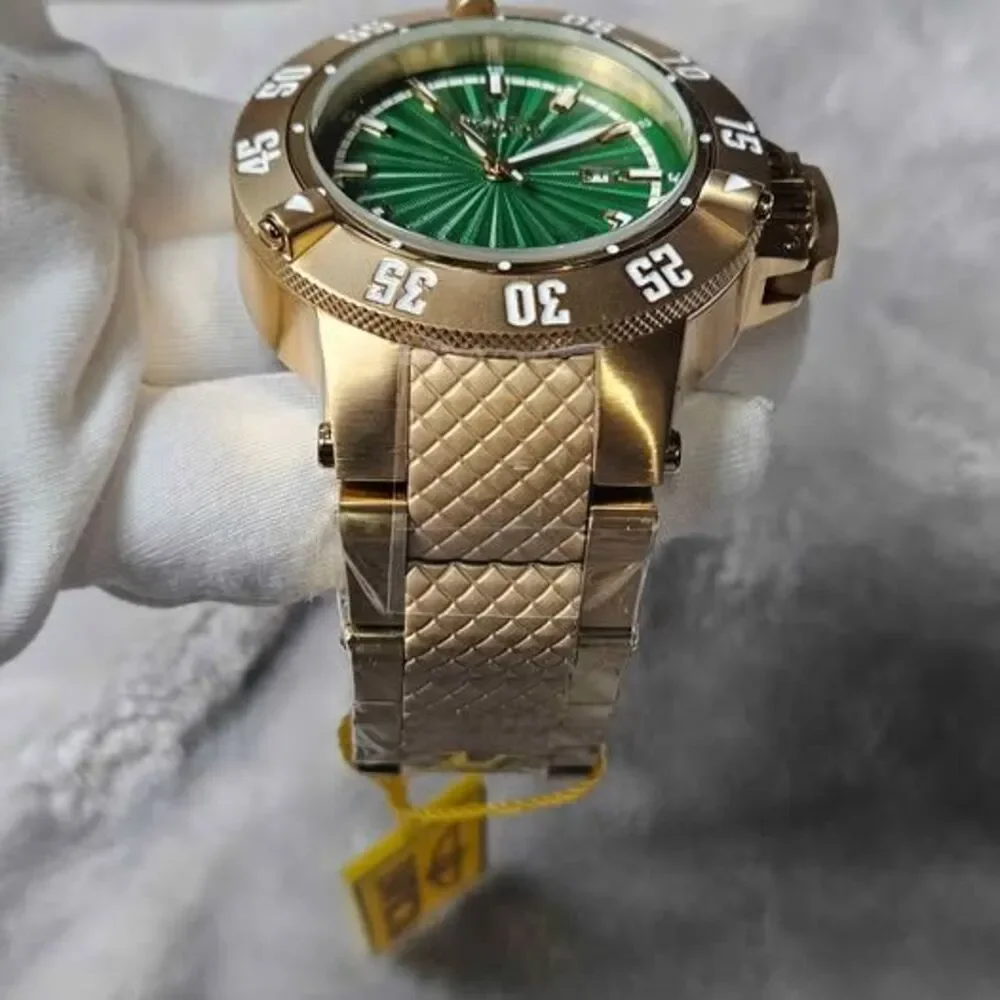 Invicta Subaqua Noma III Men's Watch - 50mm, Gold (50050)